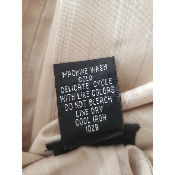 Rafaella Cream Grey White Stripe 2 pc Pant Suit Size 18W - Picture 5 of 11